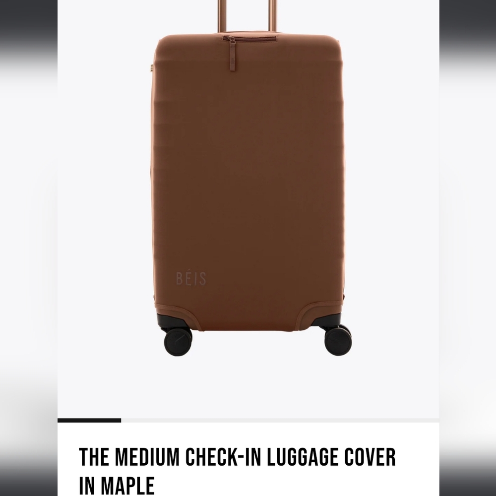 Beis luggage cover maple